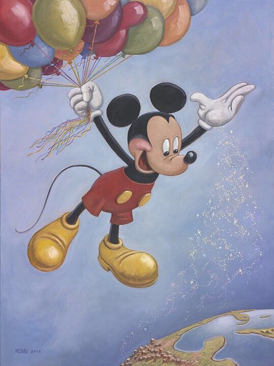 MICKEY MOUSE’S OFFICIAL BIRTHDAY PORTRAIT UNVEILED