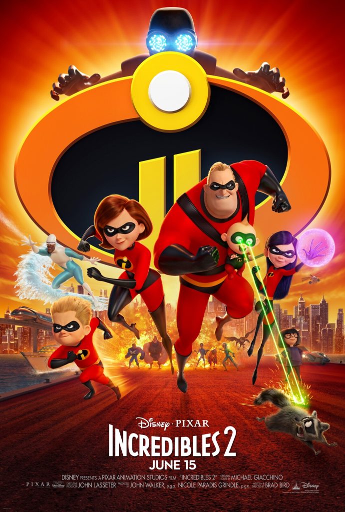 INCREDIBLES 2 – June 15! Will You Be There?
